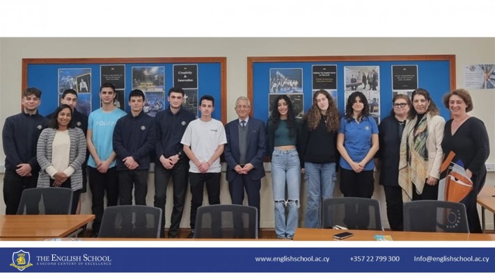 Aquafy Students Host A.G. Leventis Foundation President